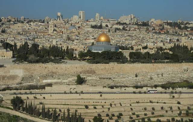 Jeruzalém z Olivové hory
